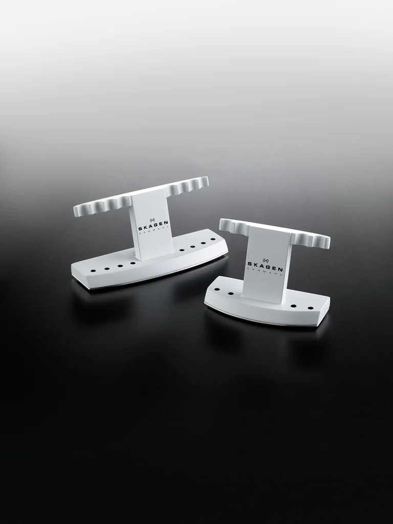 Skagen: Display stand produced by Casadevall Group.