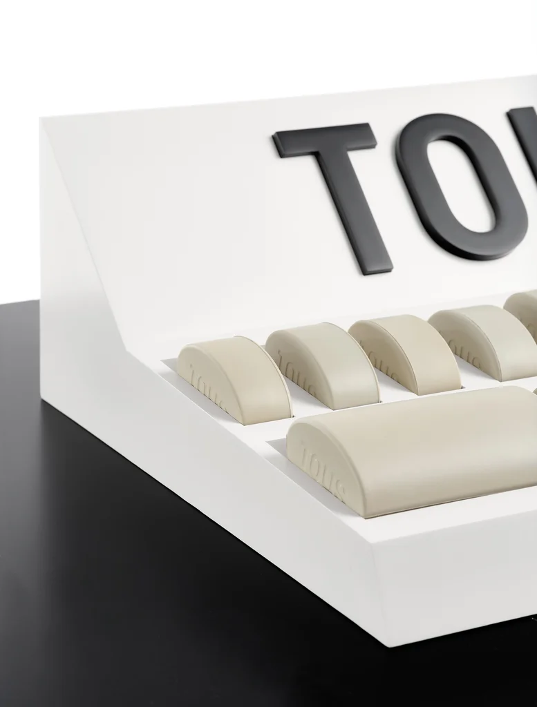 Multi-Cushion Jewelry Display Riser produced by Casadevall Group.