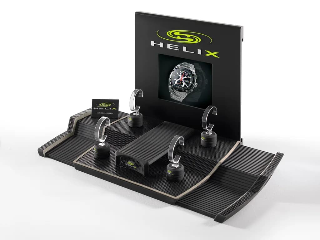 Helix: display produced by Casadevall Group.