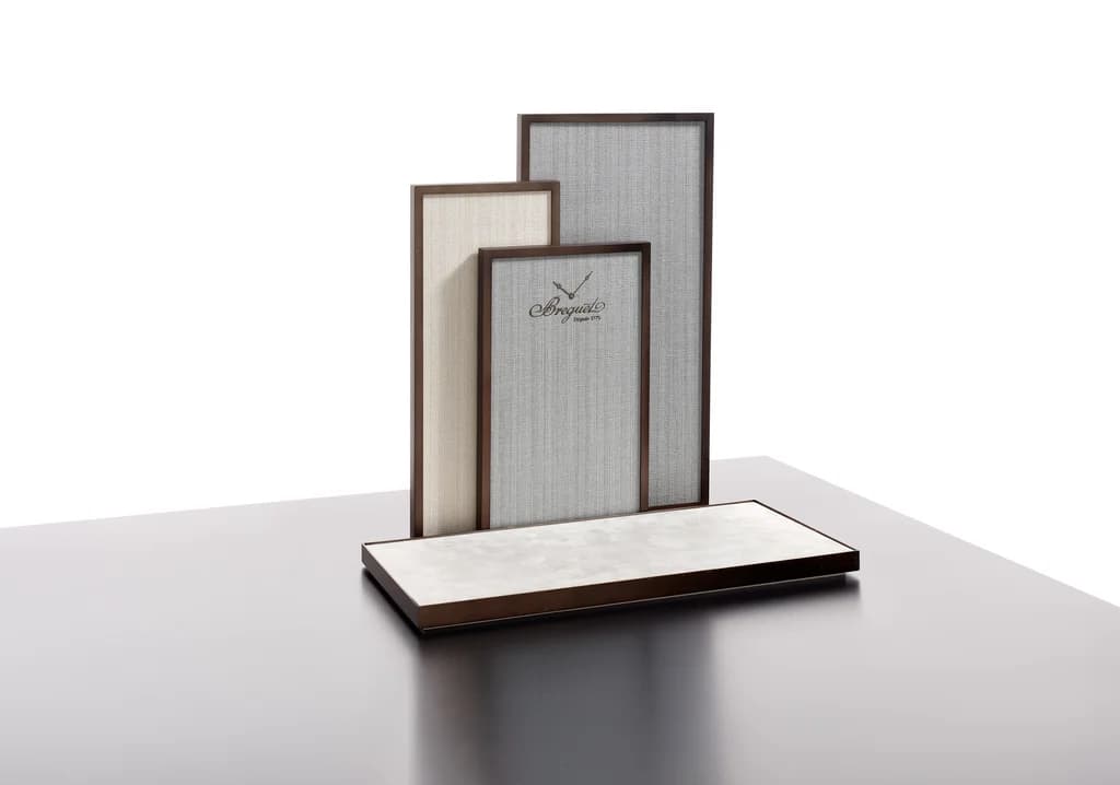 Breguet: Refined countertop display produced by Casadevall Group.