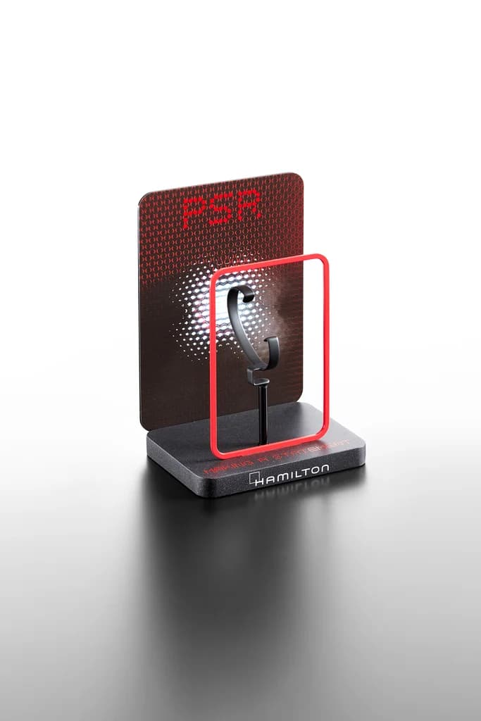 Hamilton: Riser display produced by Casadevall Group.