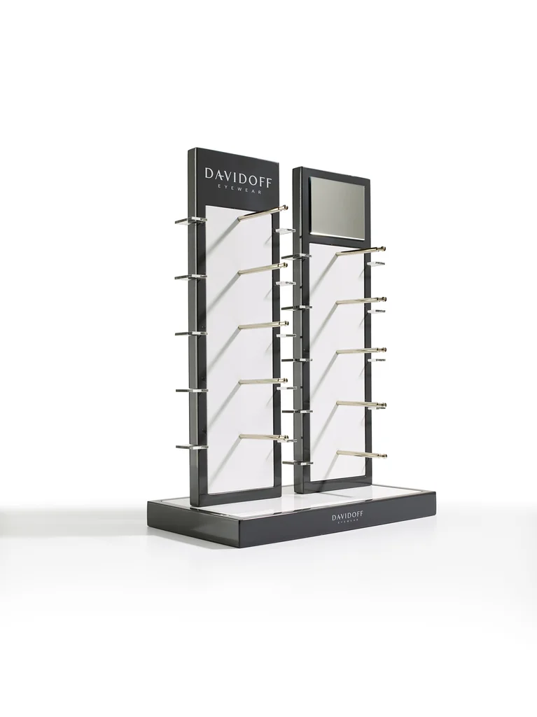 Davidoff: Twin-panel countertop display produced by Casadevall Group.