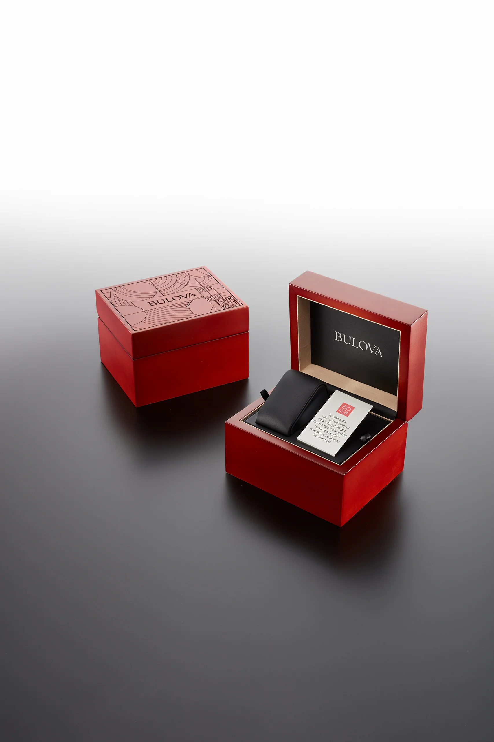 Bulova: Archive watch box produced by Casadevall Group.