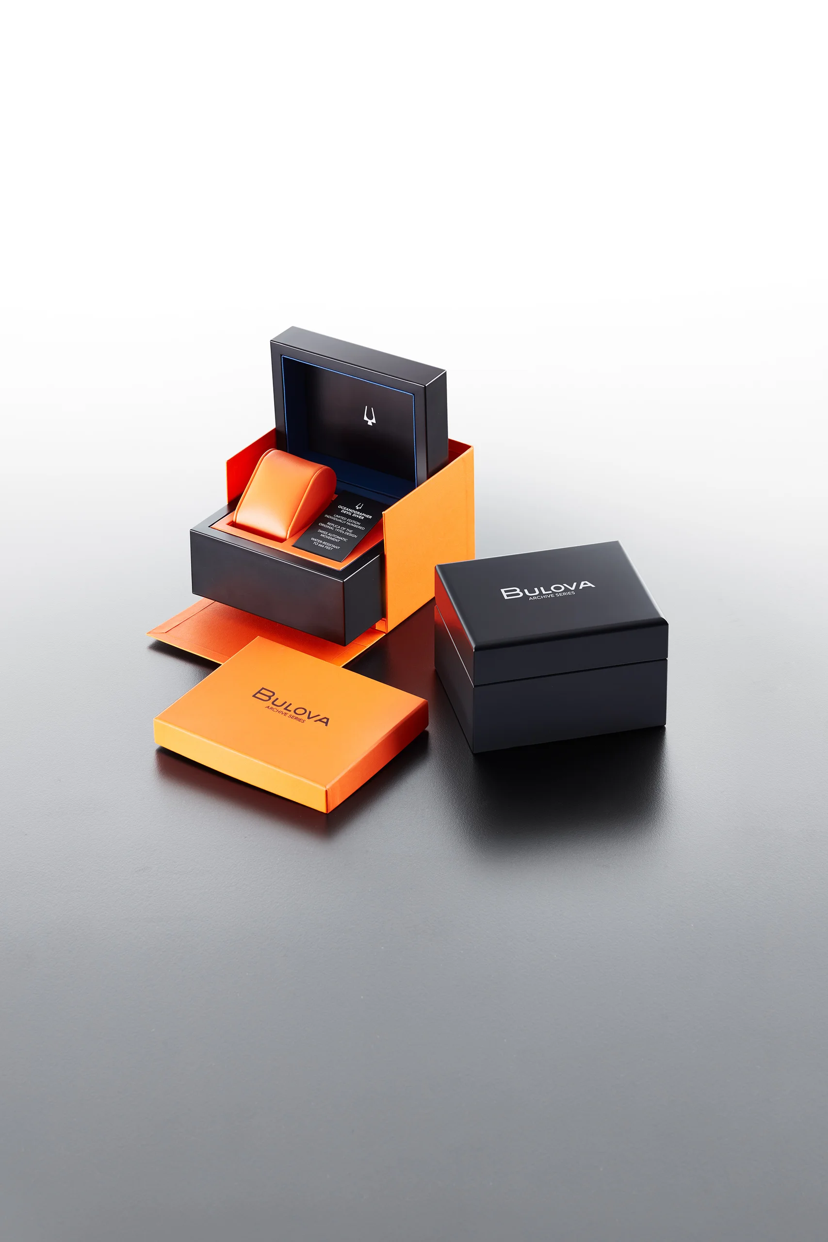 Bulova: Archive watch box produced by Casadevall Group.