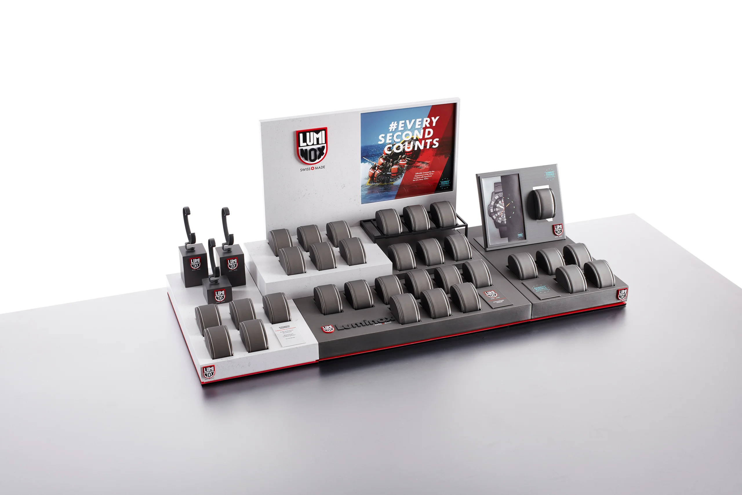 Display large and small module produced by Casadevall Group.