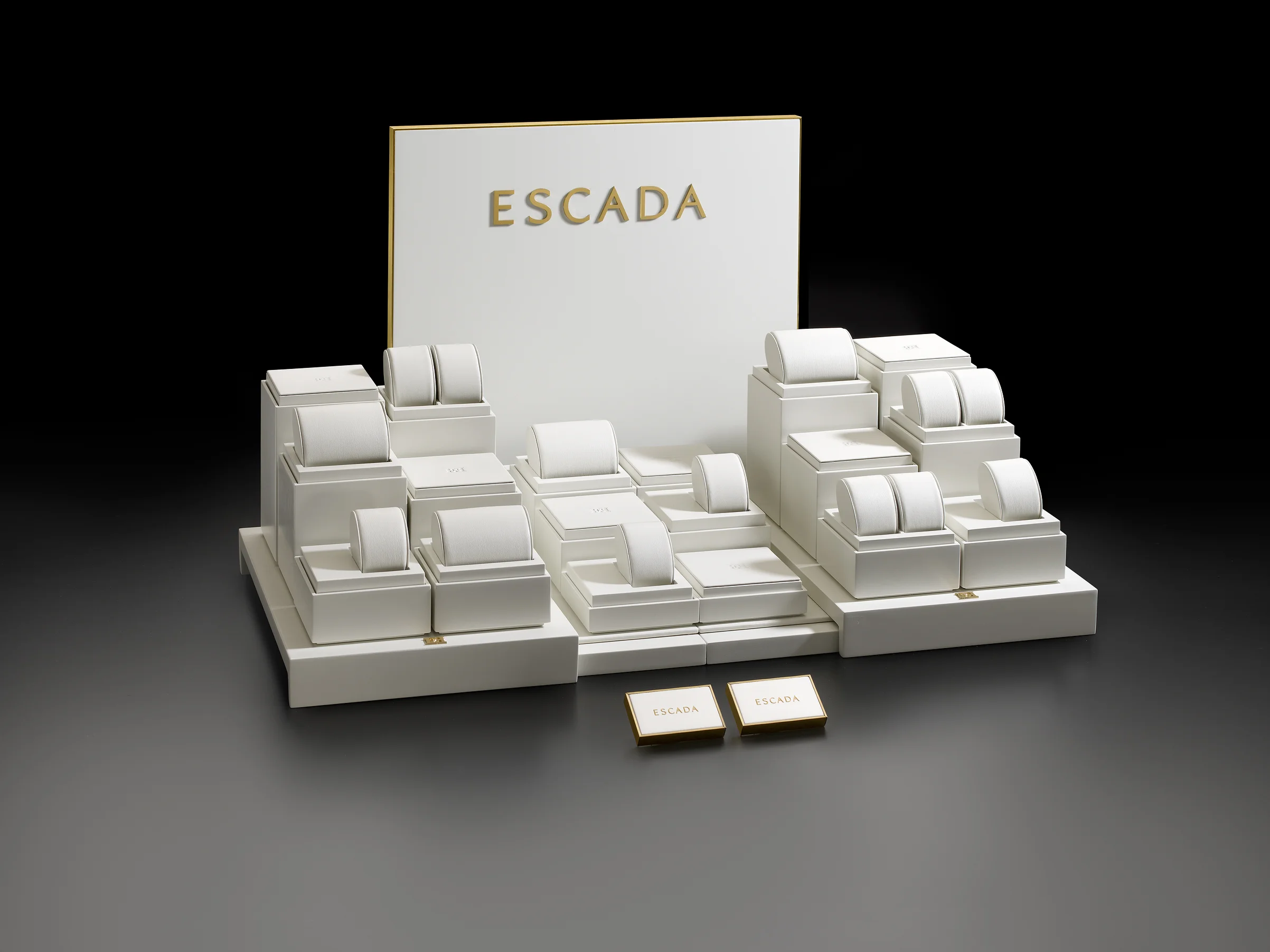 Escada: display produced by Casadevall Group.