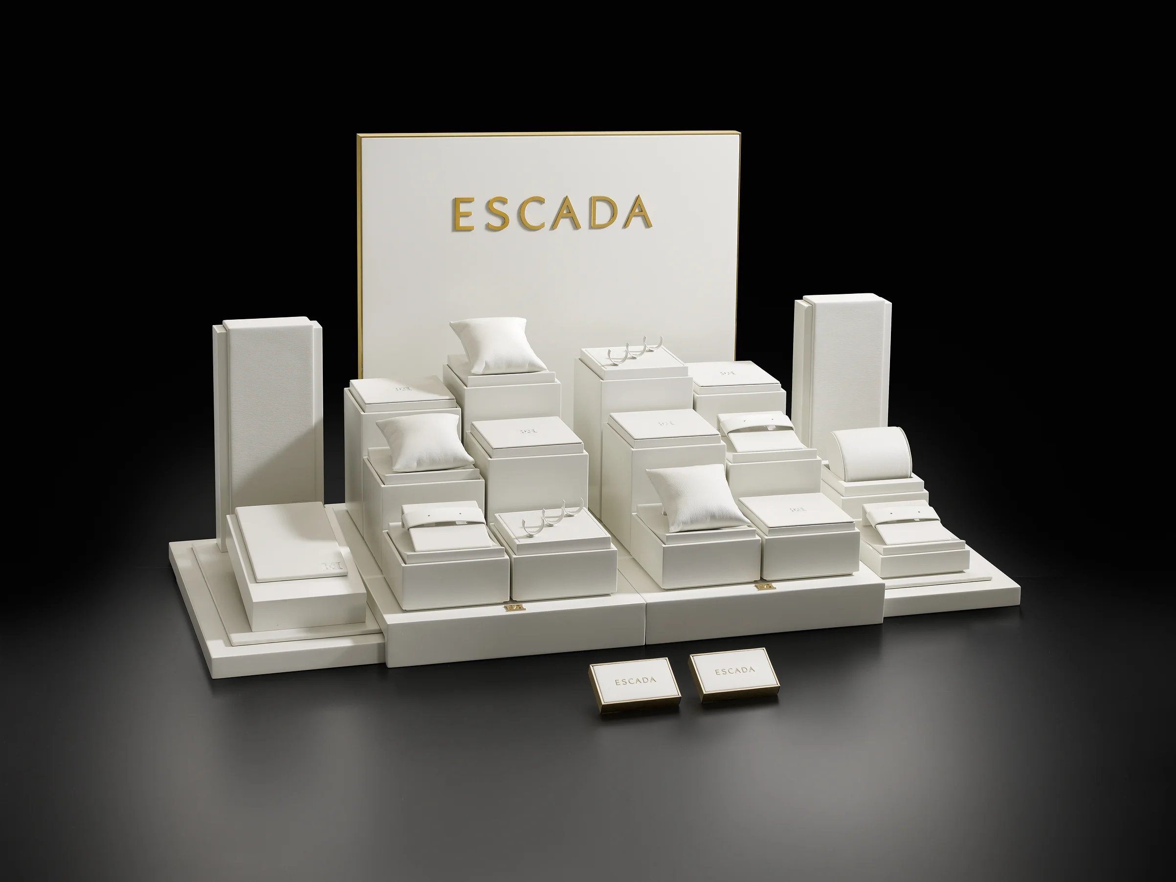 Escada: display produced by Casadevall Group.