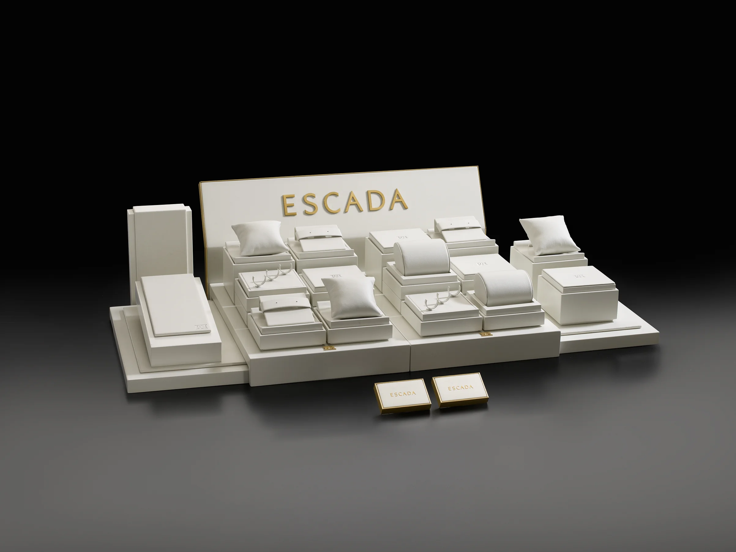Escada: display produced by Casadevall Group.