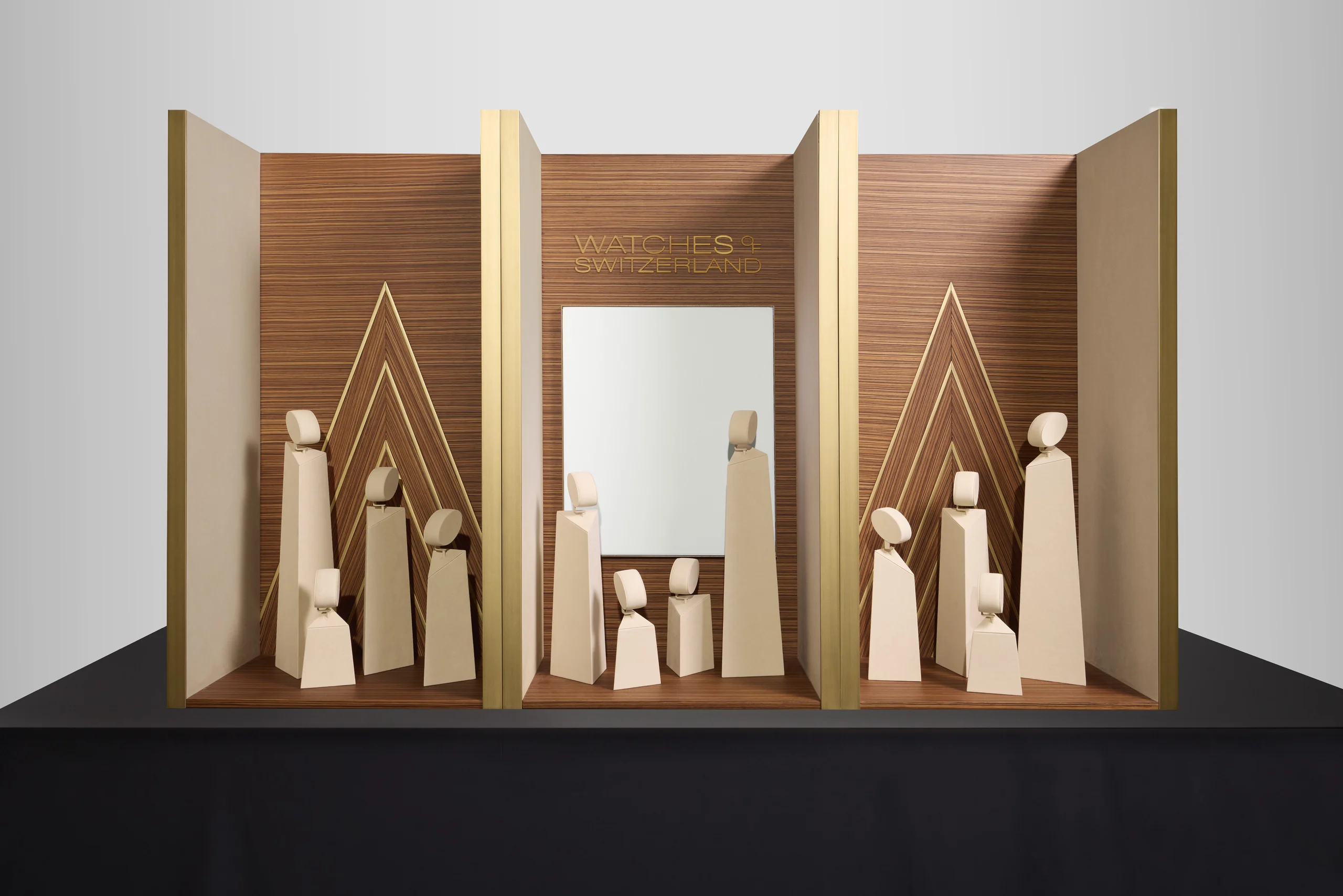 Wall-Mounted Watch Display Booth produced by Casadevall Group.
